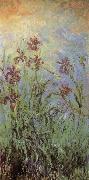 Claude Monet Lilac Irises oil painting picture wholesale